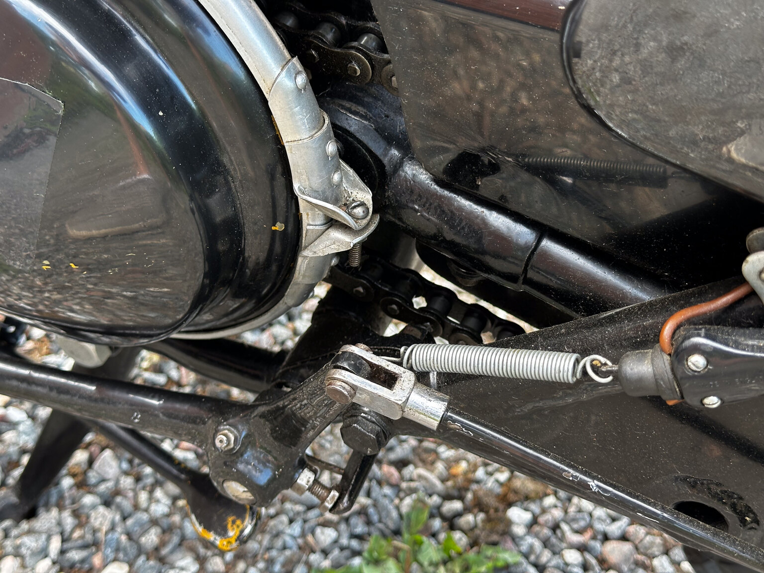 1952 AJS 16MS 350cc Matchless-replica, Mekanik