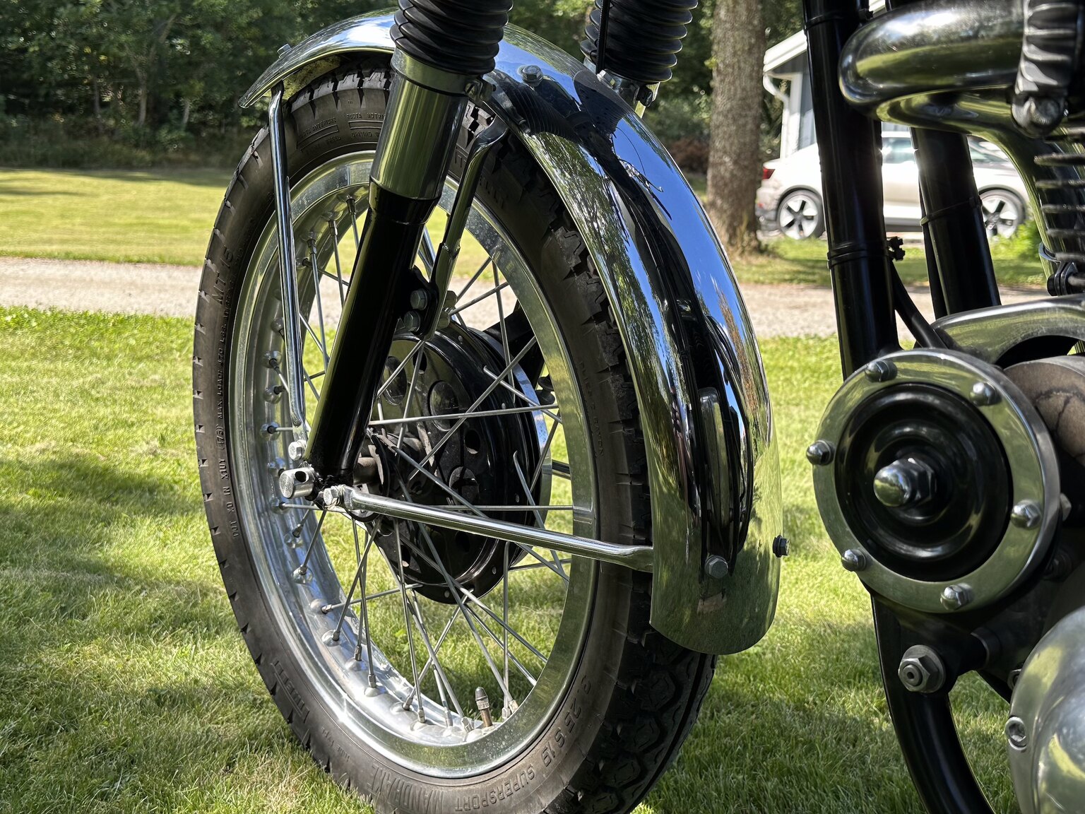 1954  BSA A10 Deluxe, Mekanik