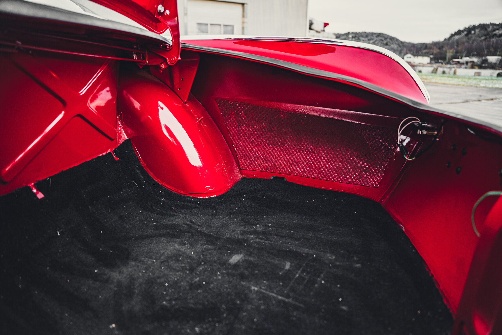 Innenraumfoto von 1963 Volvo P1800 S