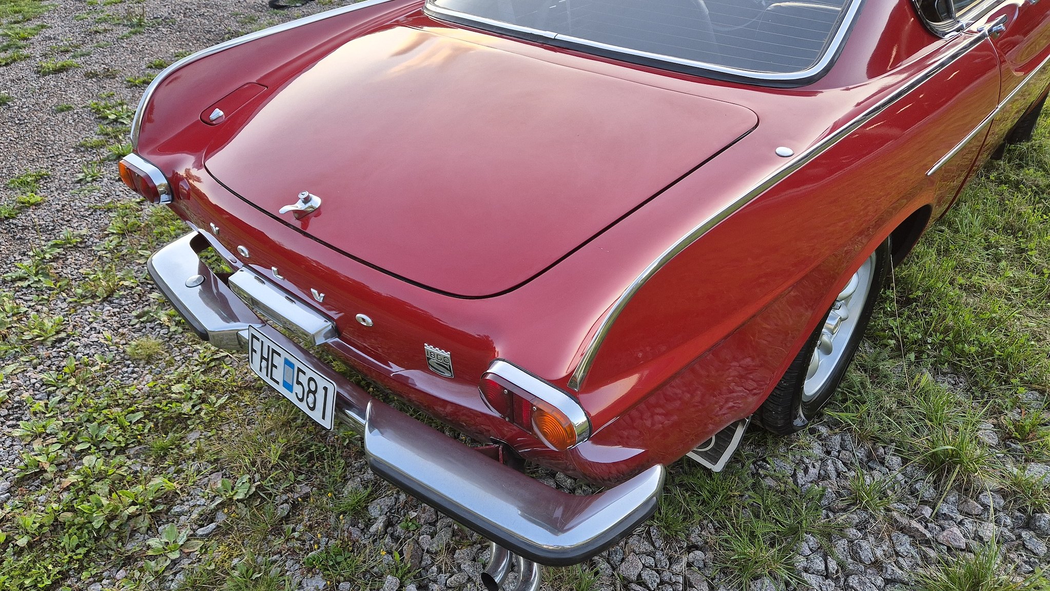 Exteriörbild på 1968 Volvo P1800S
