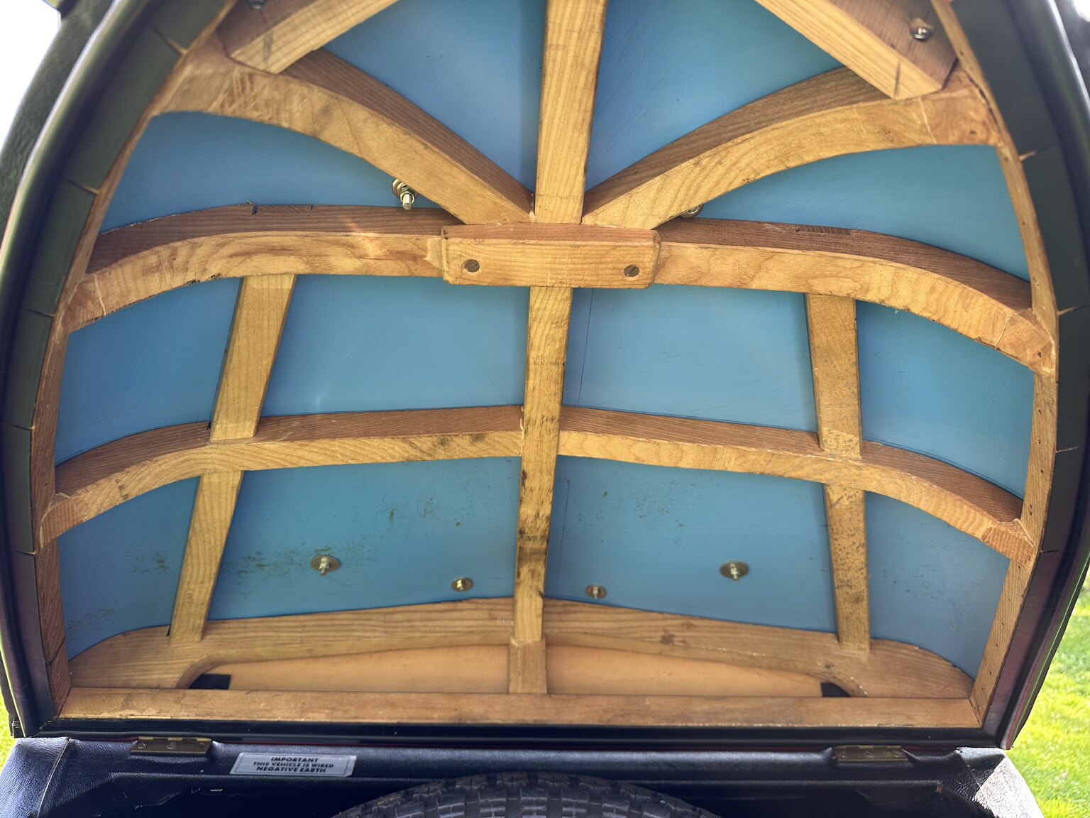 Interiörbild 1938 AUSTIN SEVEN BOAT TAIL