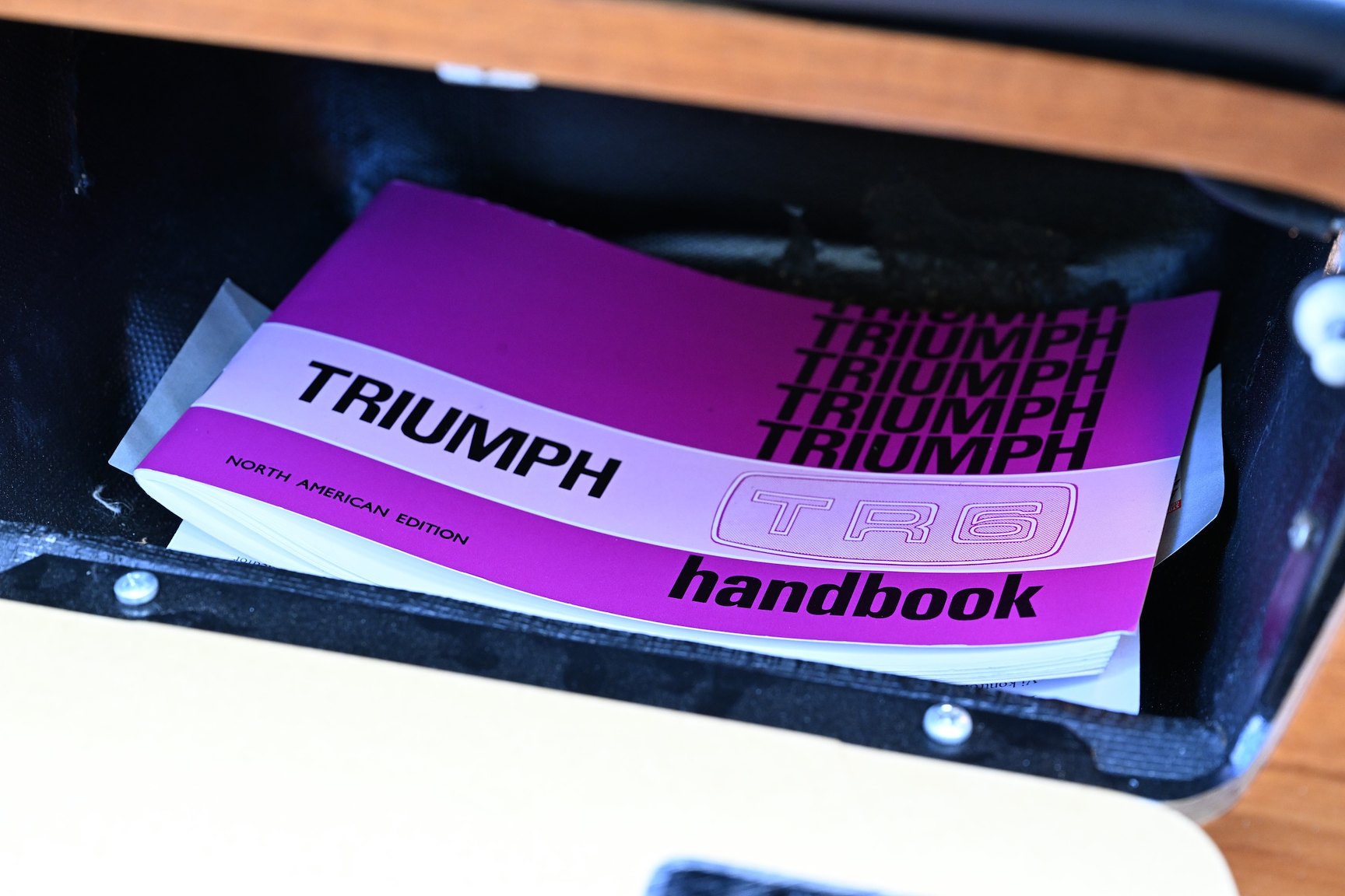 Interior image of 1971 Triumph TR6