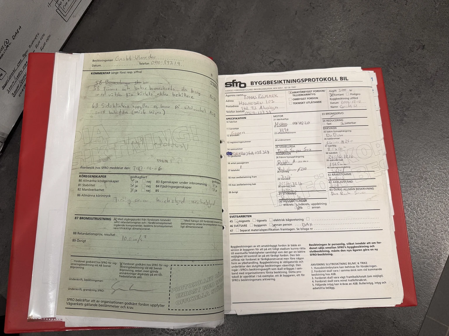 Documentation for 2007 Dax Rush Super Seven Replica V6 twin turbo (11)