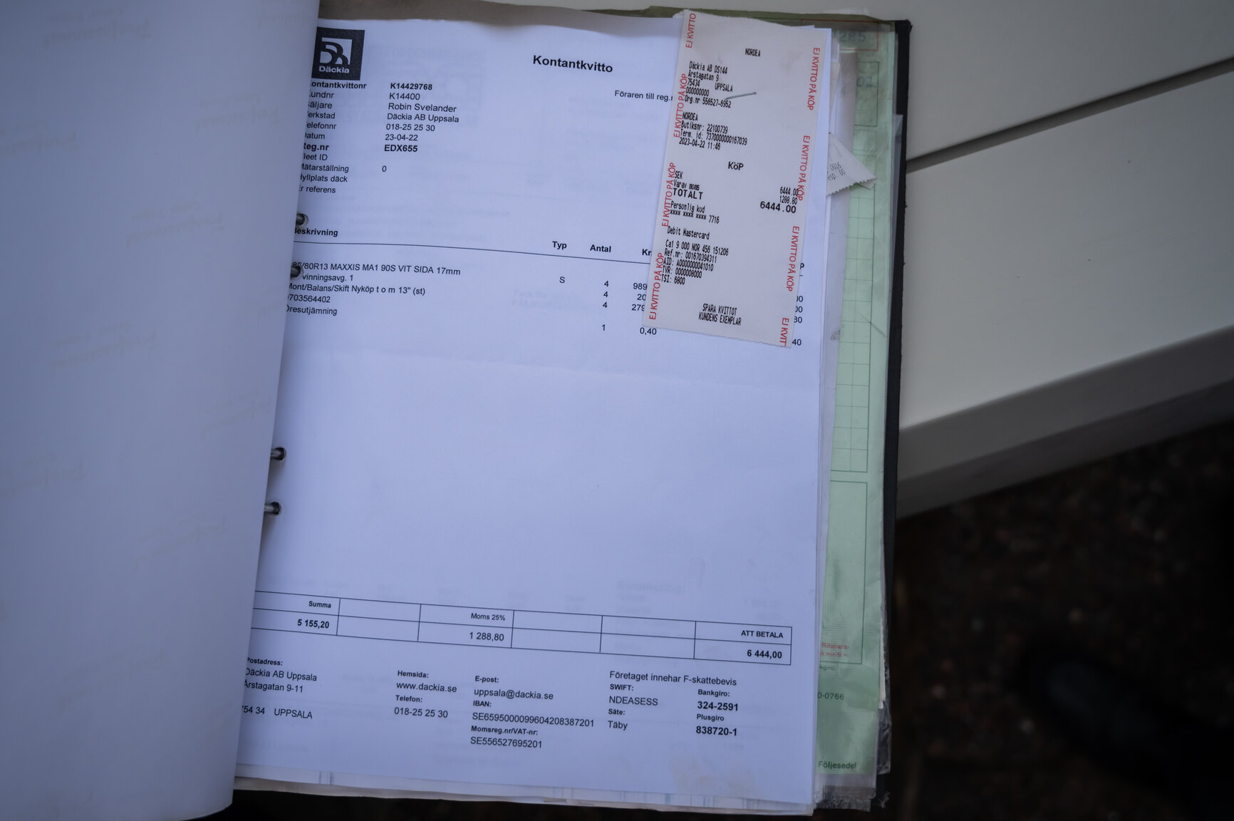 Dokumentation för 1967 Plymouth Valiant V 100 Sedan