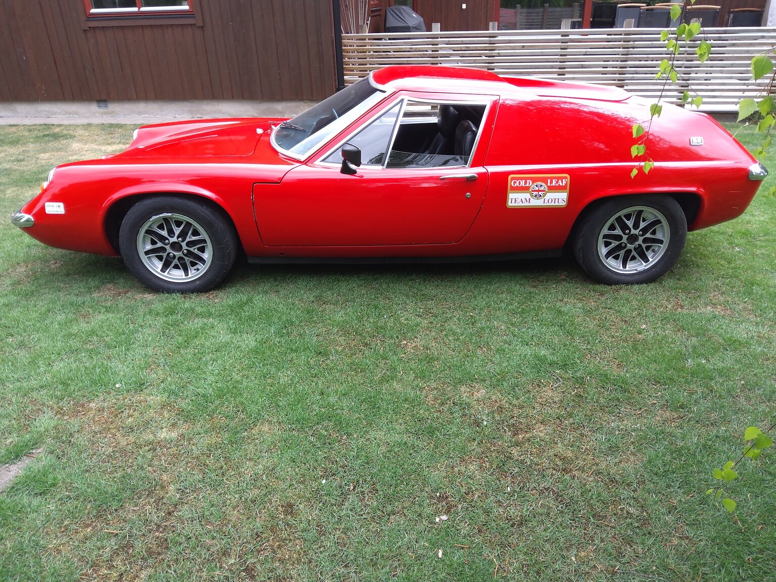 Exteriörbild på 1971 Lotus Europa S2 