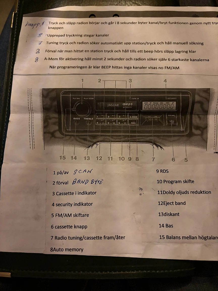 Dokumentation, 1991 Jaguar XJ40 Sovereign (14)