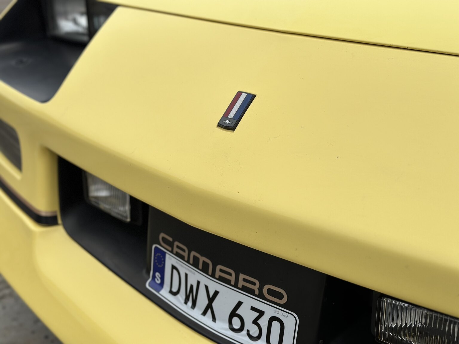 Exterior image of 1987 Chevrolet Camaro Z28