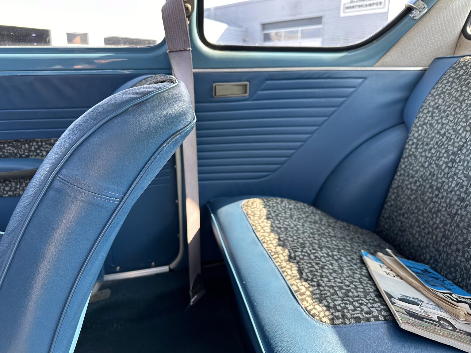 Innenraumfoto von 1961 Ford Anglia