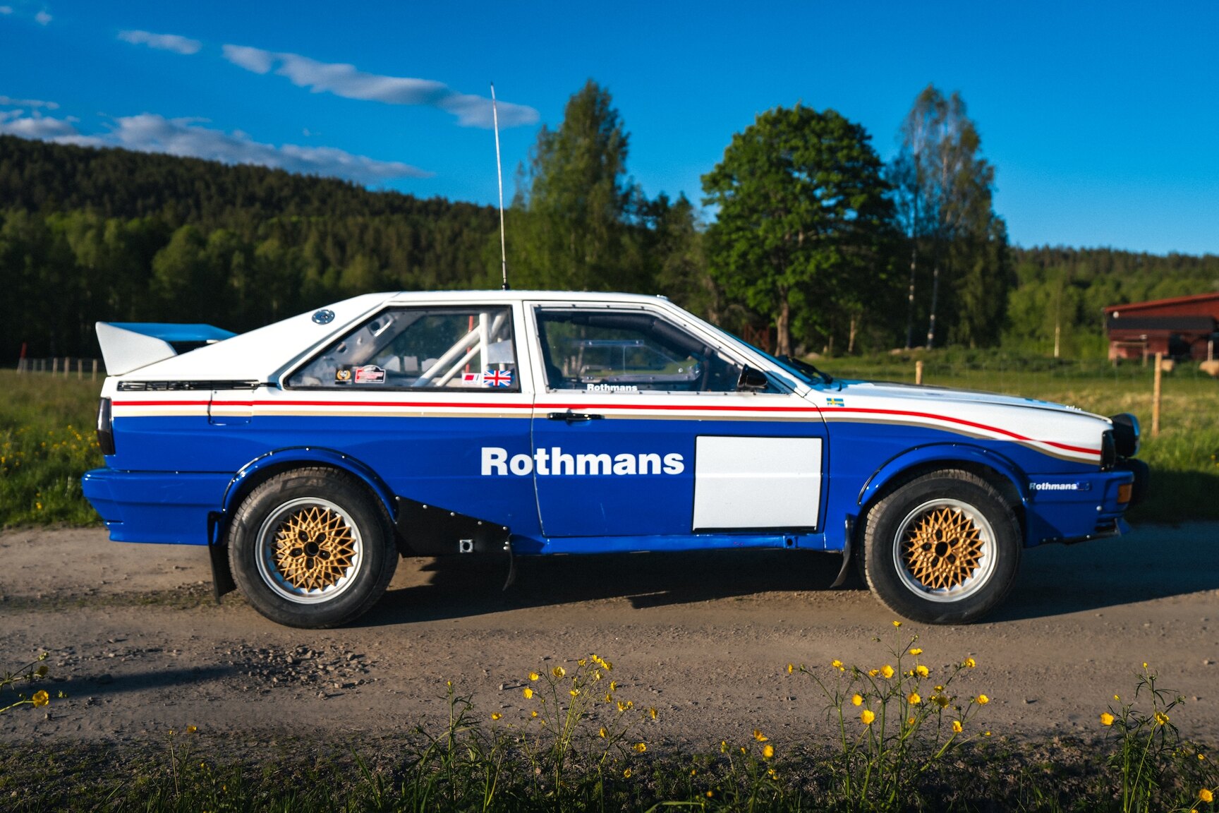 Exterior image of 1986 Audi Quattro Rally Replica