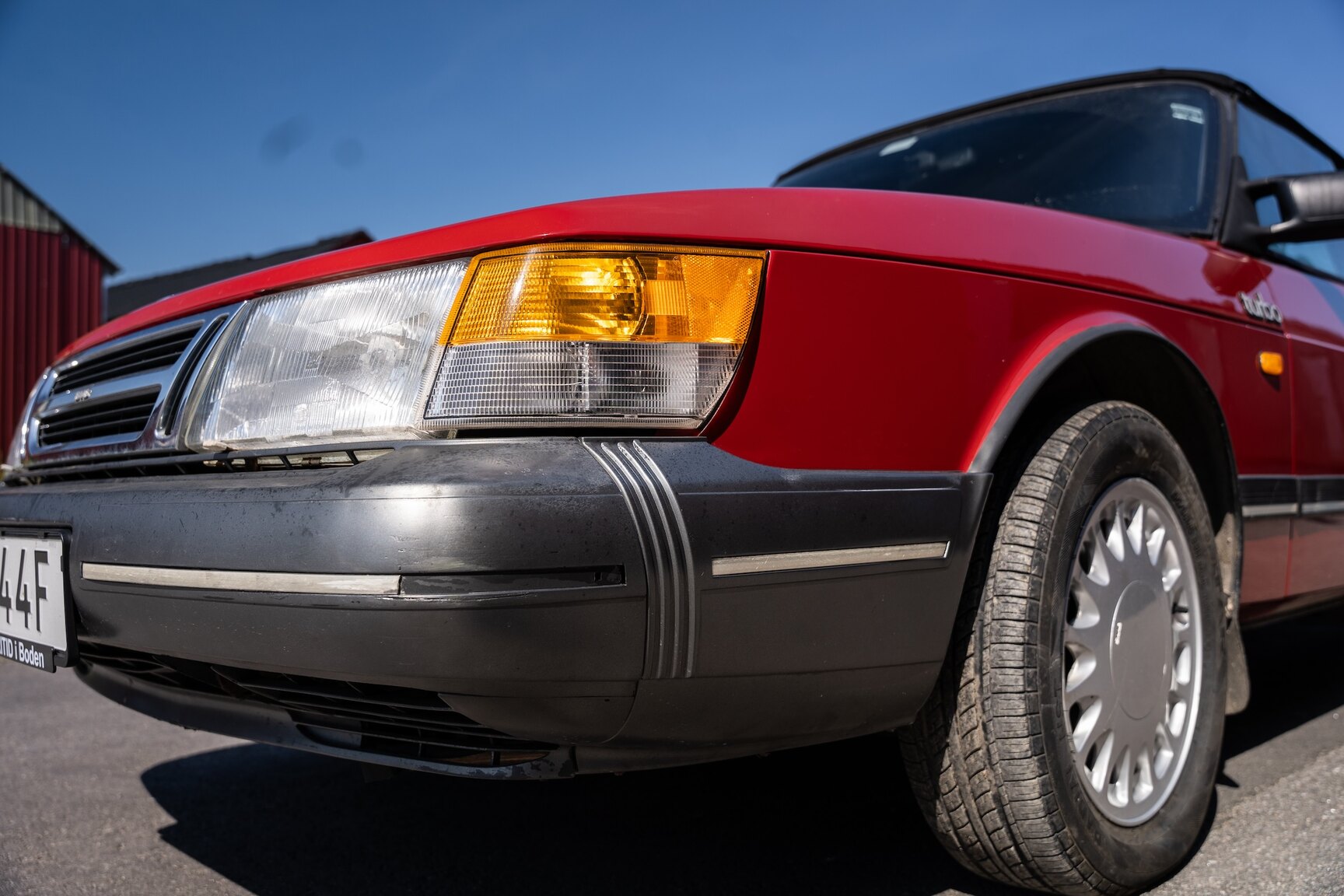 Aussenfoto 1988 Saab 900 Turbo Convertible