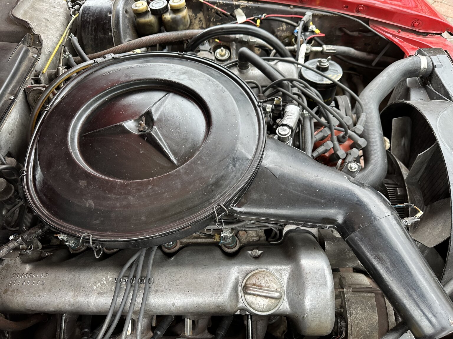 Image of 1973 Mercedes-Benz 450 SL mechanics (9)