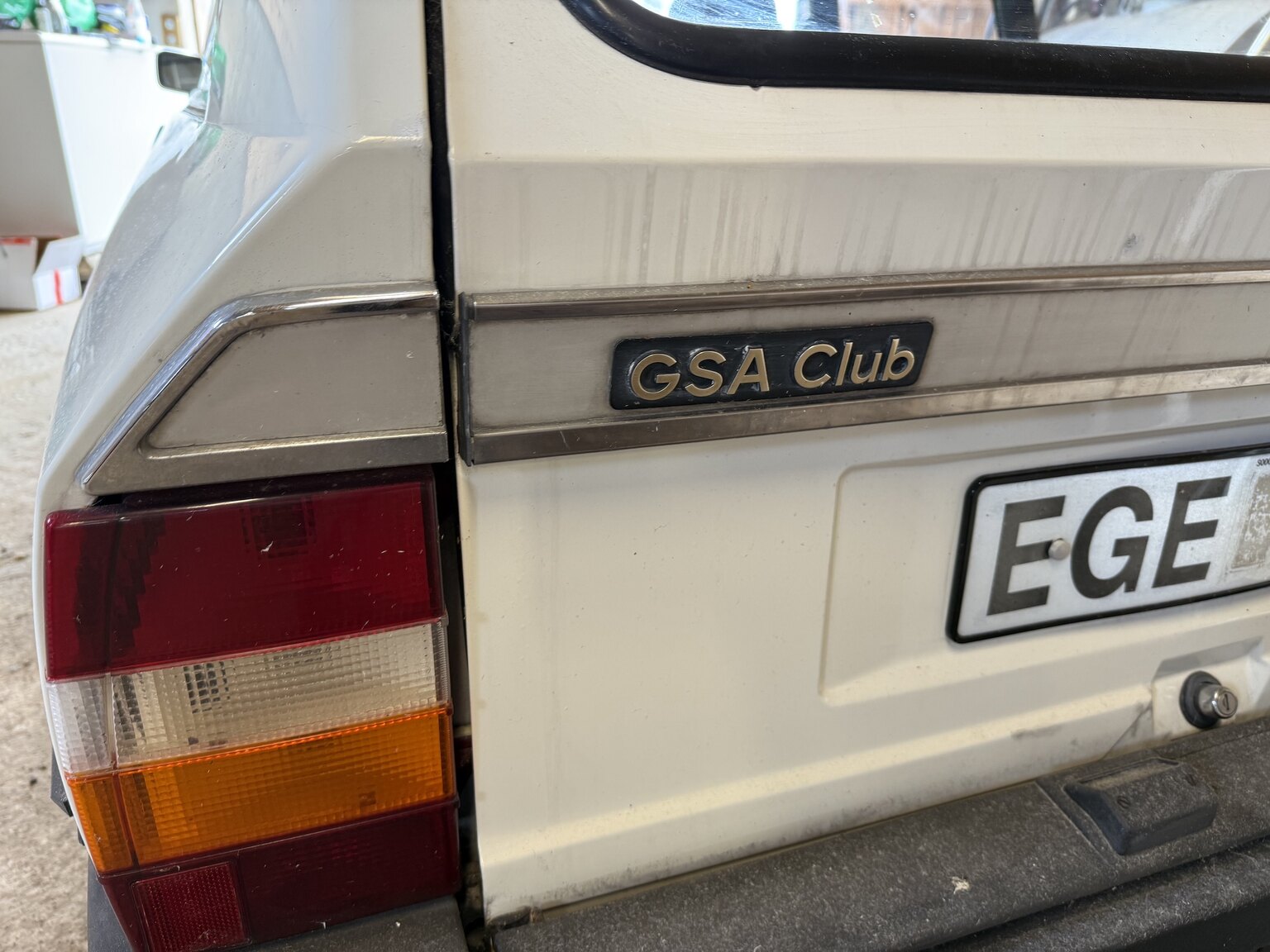 Exterior image of 1984 Citroën GSA Break
