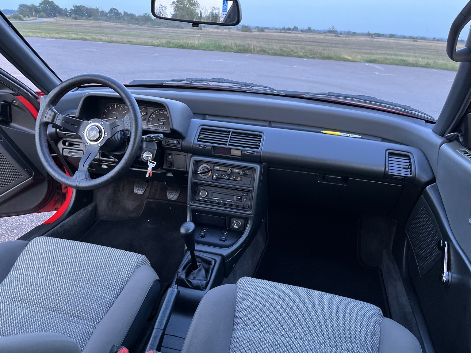 Interiörbild 1989 Honda Civic