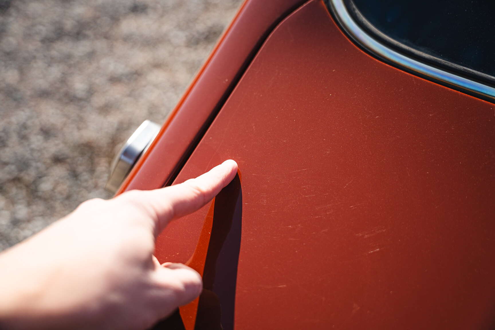 Exteriörbild på 1974 SAAB 99 