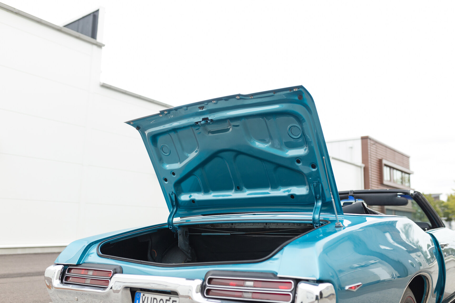 Interiörbild 1969 Pontiac GTO