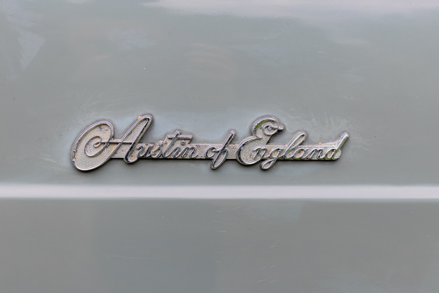 Exteriörbild på 1955 Austin A50