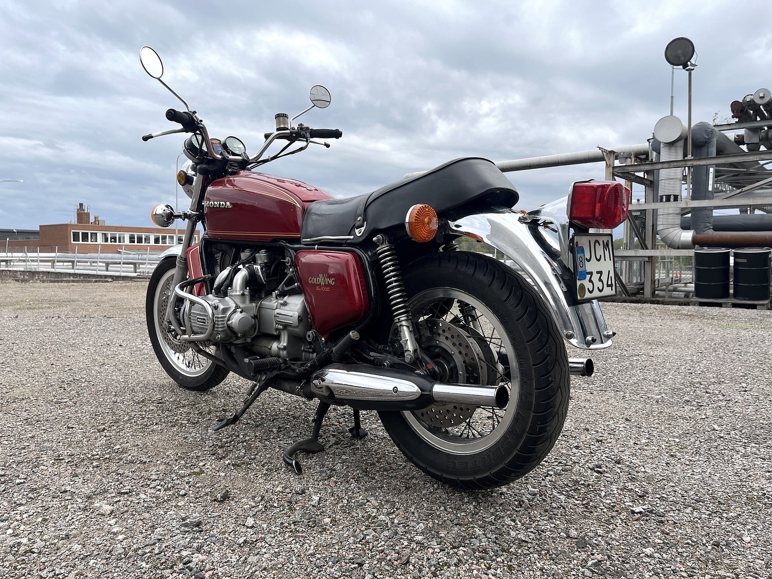 Exteriörbild på 1976 Honda Gold Wing GL 1000 - NO RESERVE