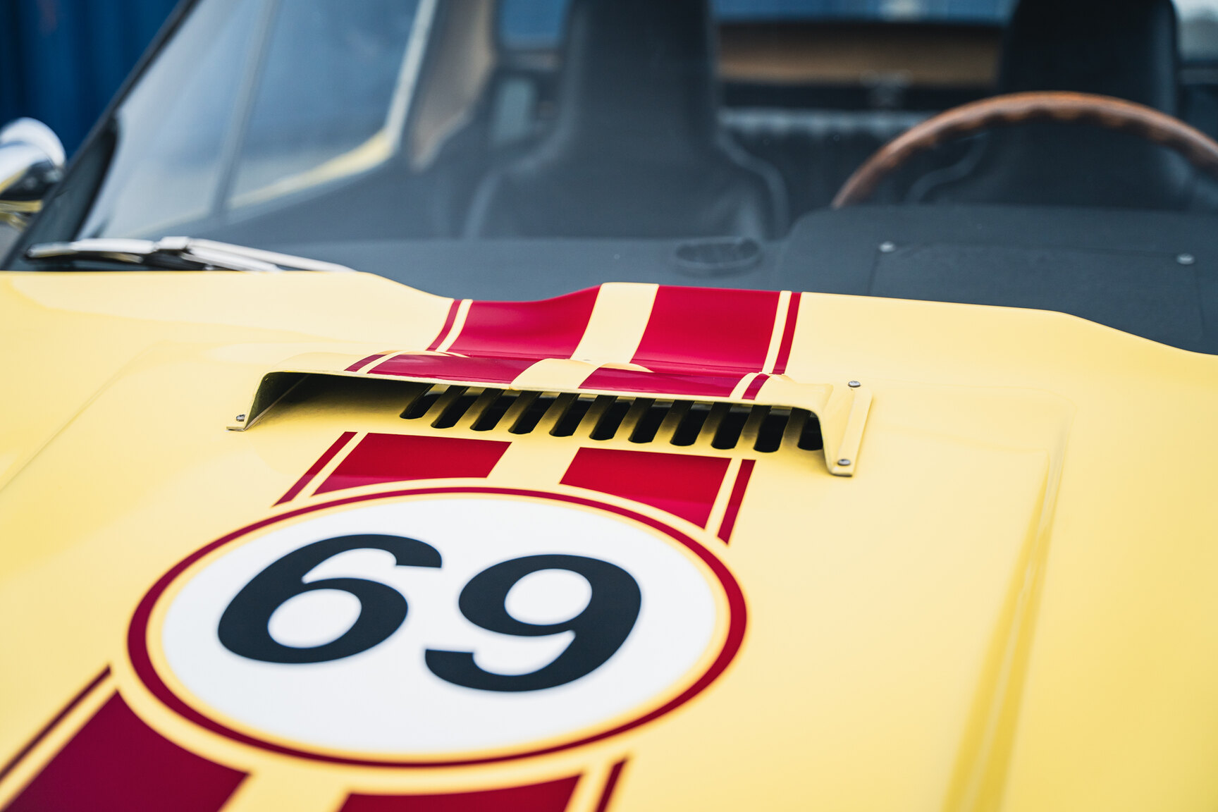 Exteriörbild på 1969 Saab Sonett II