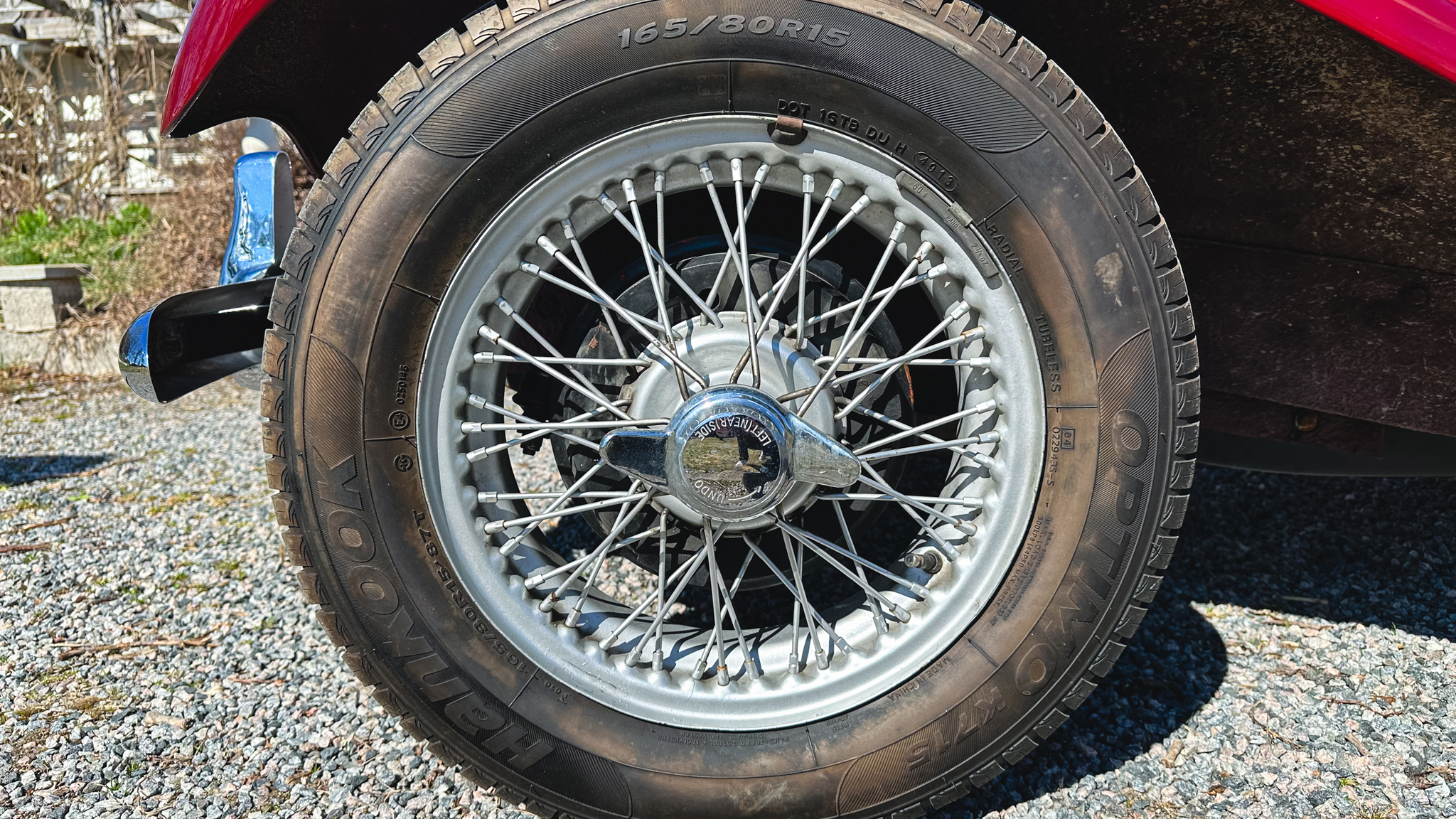 Aussenfoto 1951 MG TD MIDGET