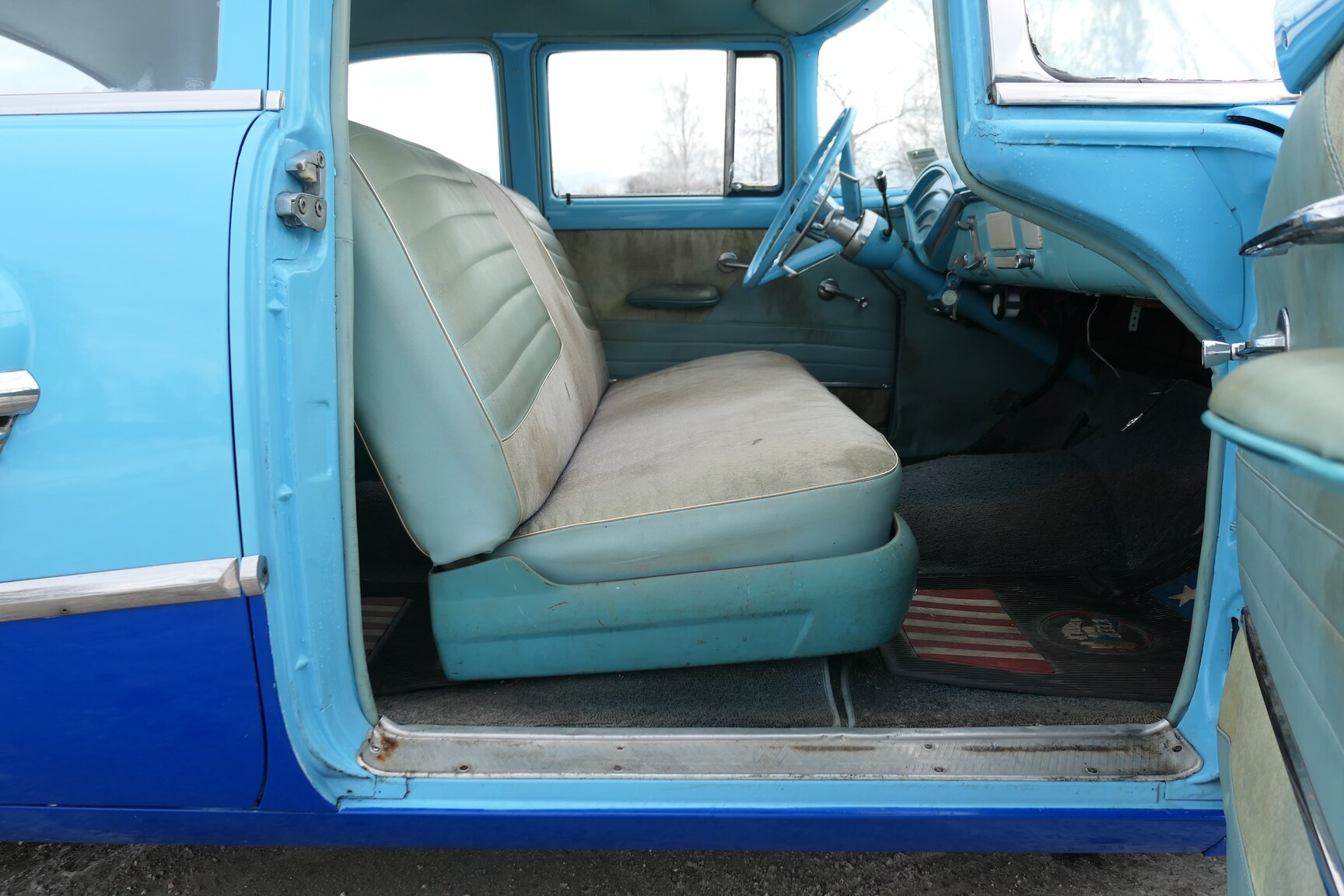 Interiörbild 1956 Mercury Custom 5.1 V8