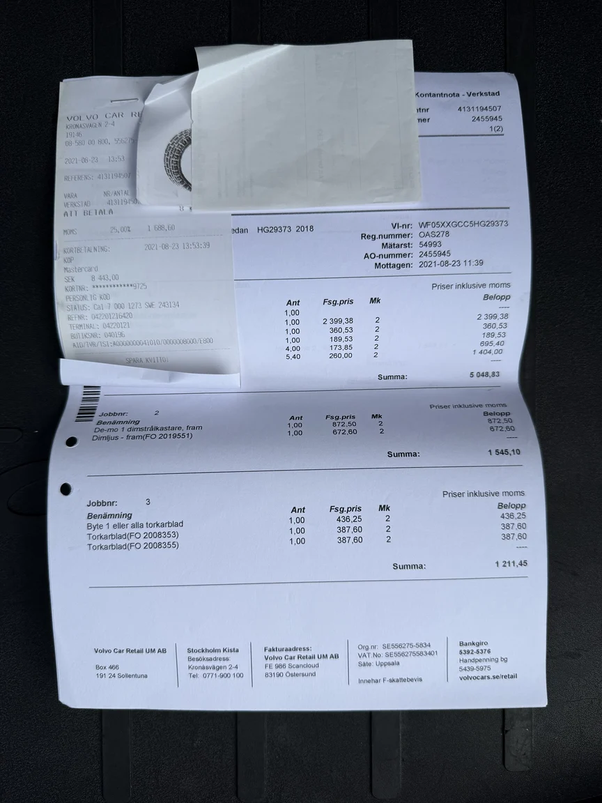 Dokumentation för 2018 Ford Focus RS (7)