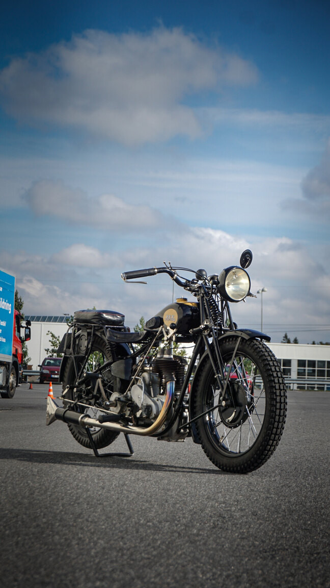 Exteriörbild på 1929 REX 500cc