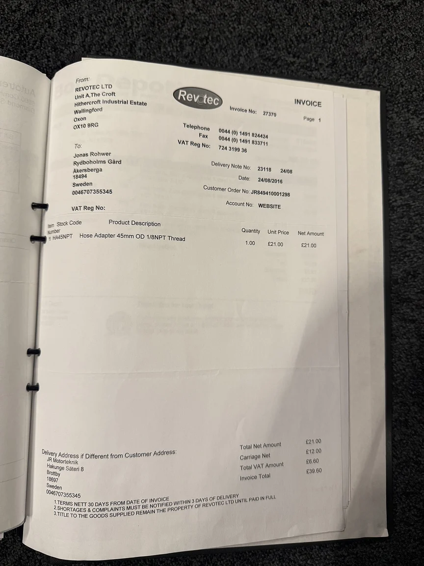 Dokumentation för 1971 Chevrolet Corvette Stingray Special 598 cui V8 795 hk (111)