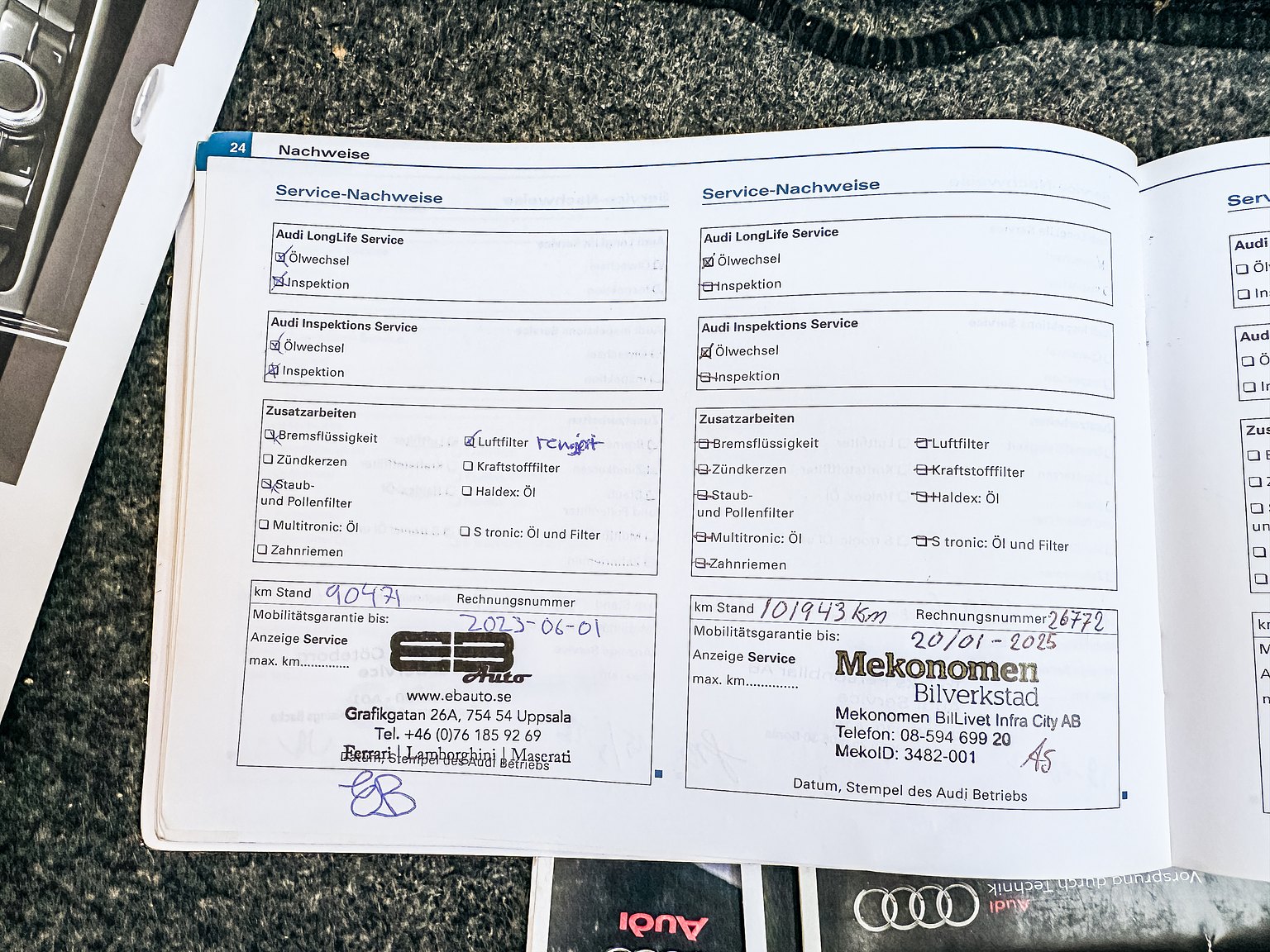 Documentation for 2008 Audi R8 4.2 V8 Turbo Manuell