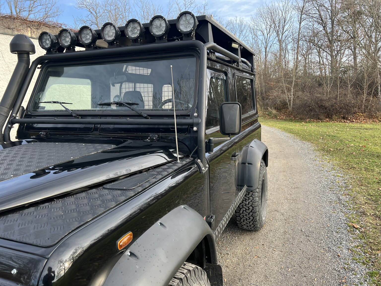 Exteriörbild på 2002 Land Rover Defender 90 2.5 Td5