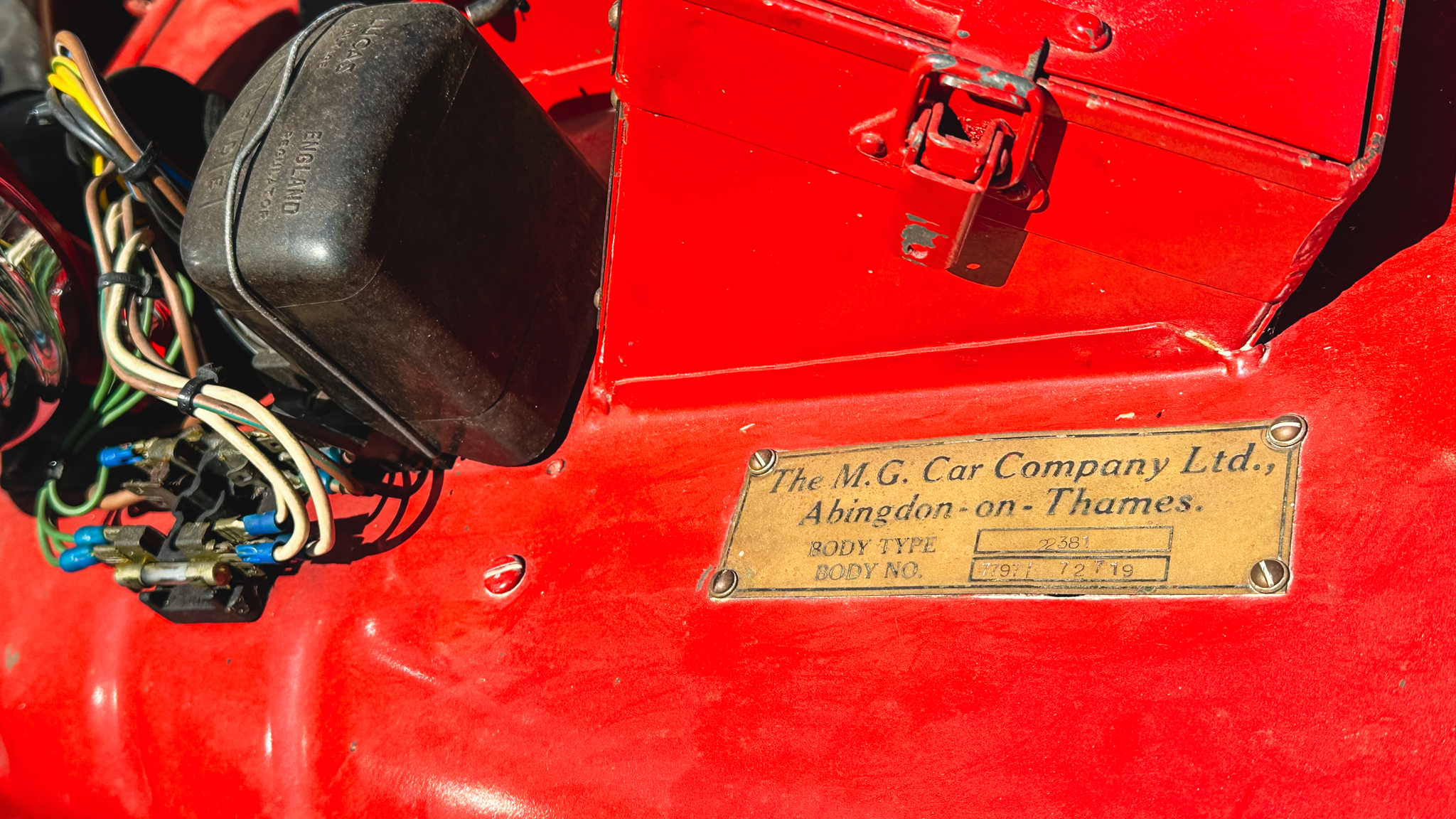 Image of 1951 MG TD MIDGET mechanics