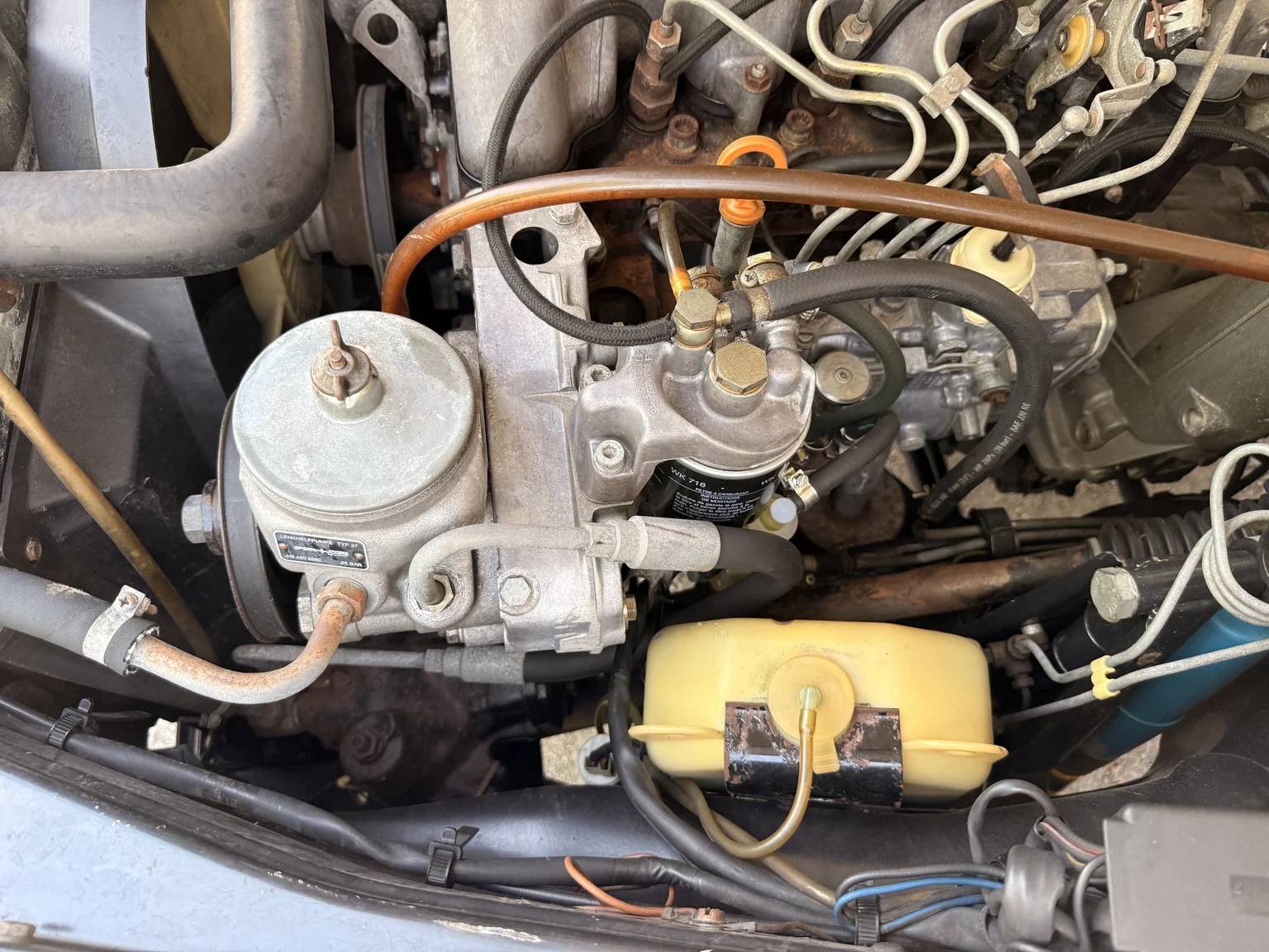 Image of 1981 Mercedes-Benz 240 GD mechanics (11)