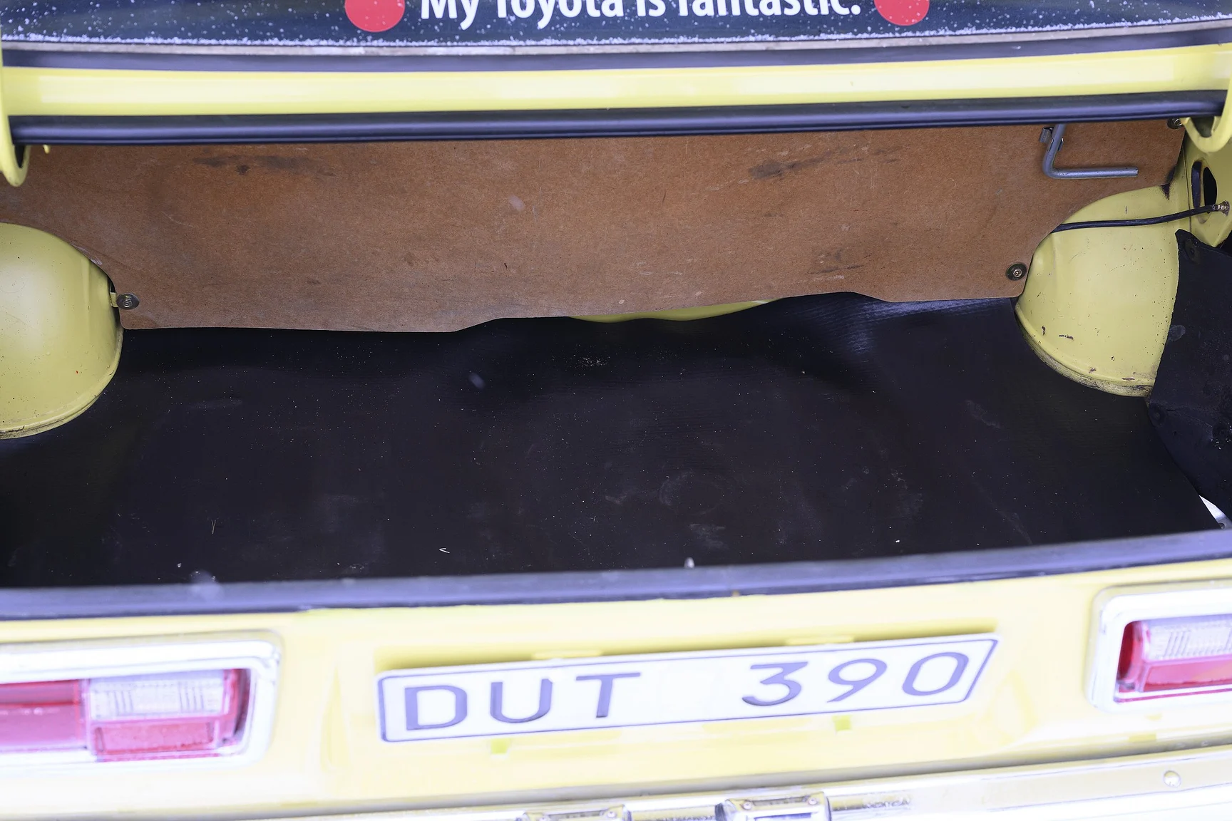 Interiörbild 1975 Toyota Corolla KE30 (44)