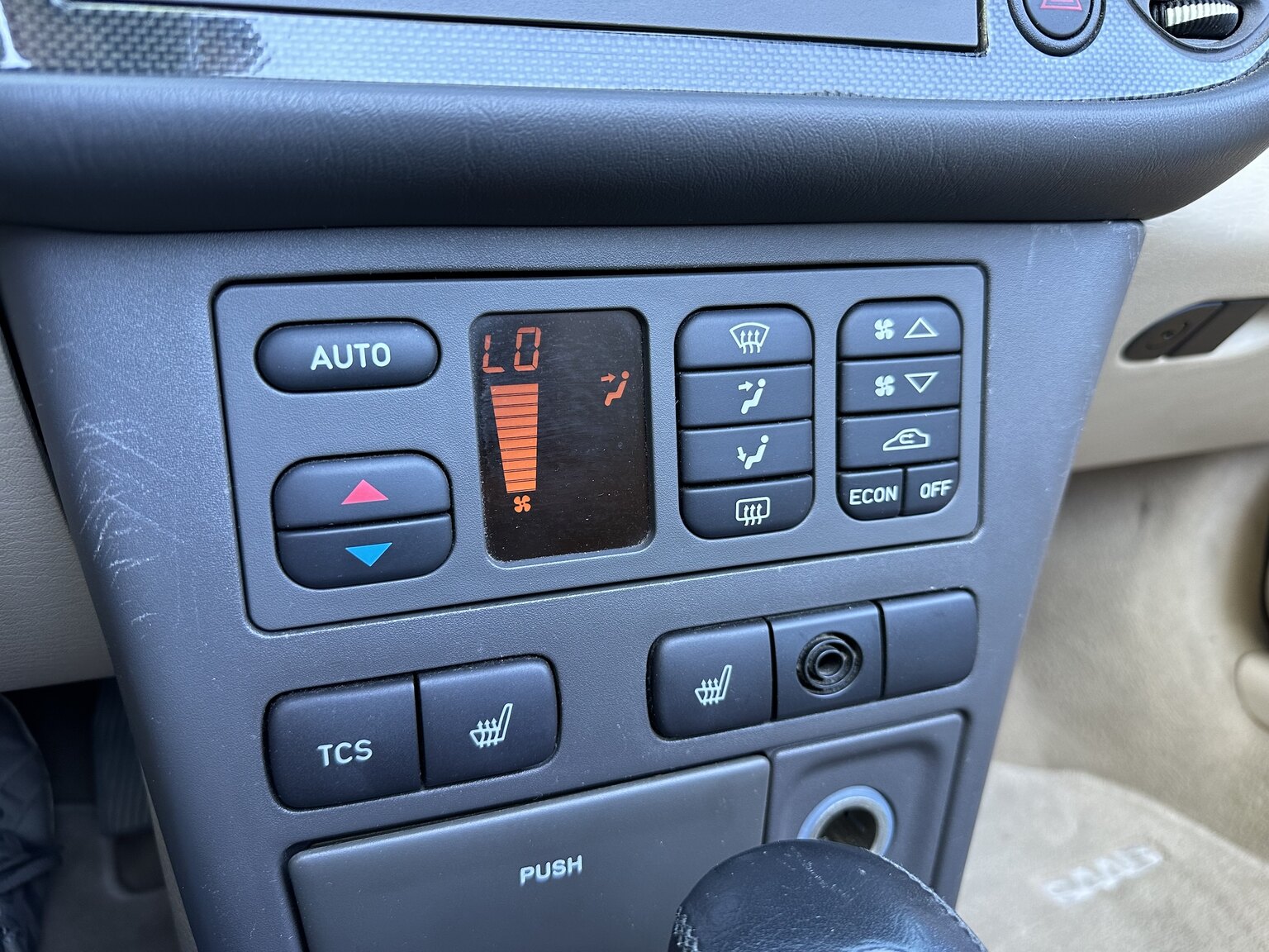 Interiörbild 2003 SAAB 9-3 Aero Turbo Cabriolet