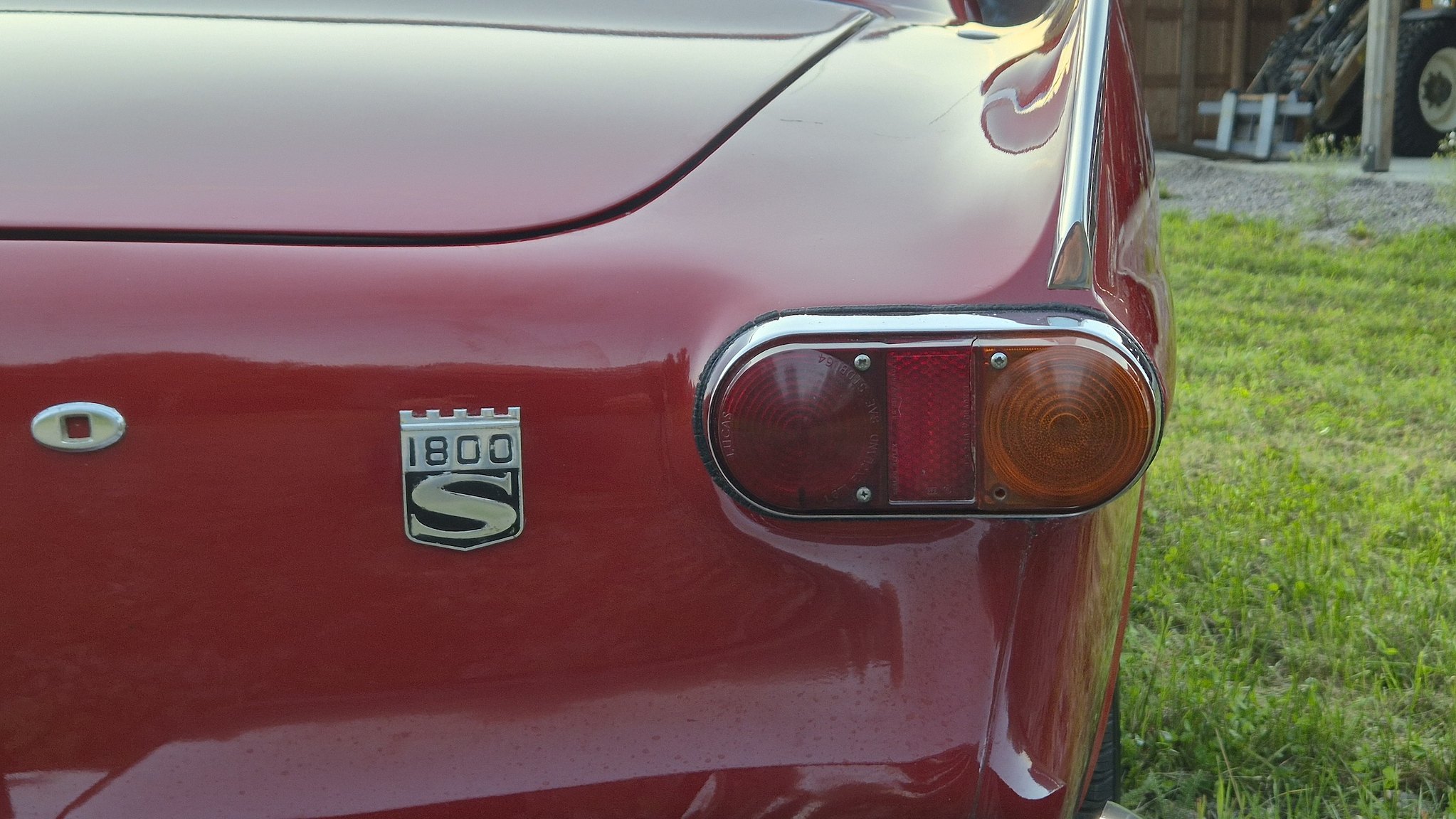 Exteriörbild på 1968 Volvo P1800S