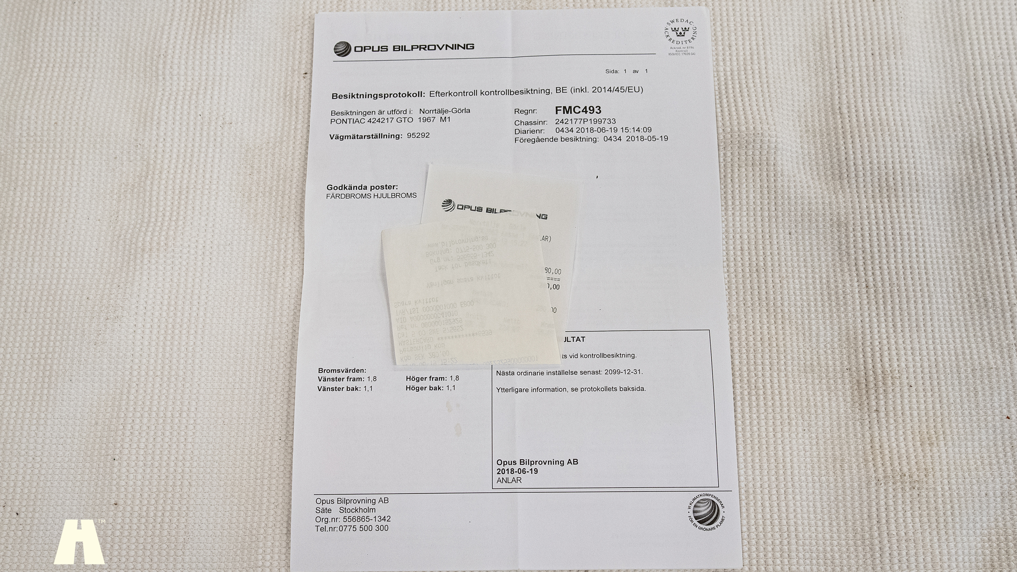 Documentation for 1967 Pontiac GTO Hardtop (8)