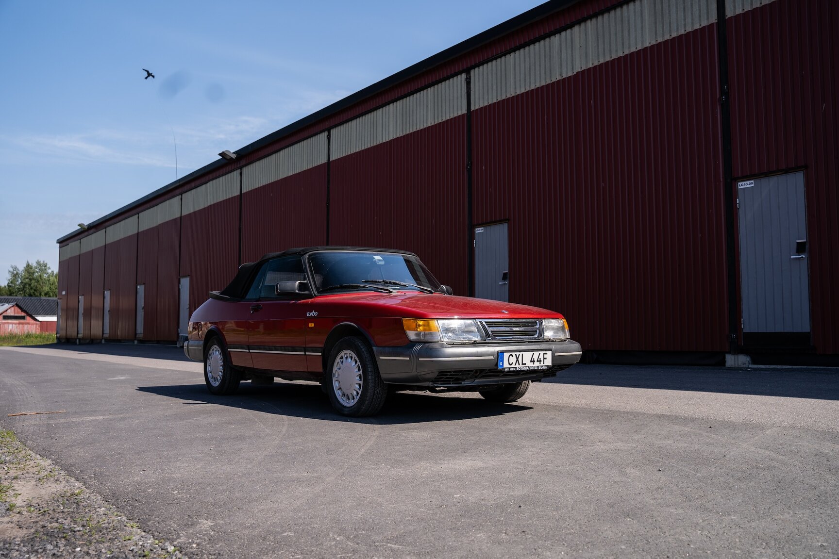 Exteriörbild på 1988 Saab 900 Turbo Convertible