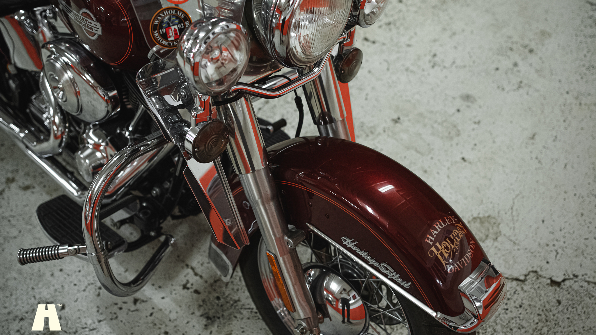 Exterior image of 2002 Harley-Davidson Heritage Softail Classic
