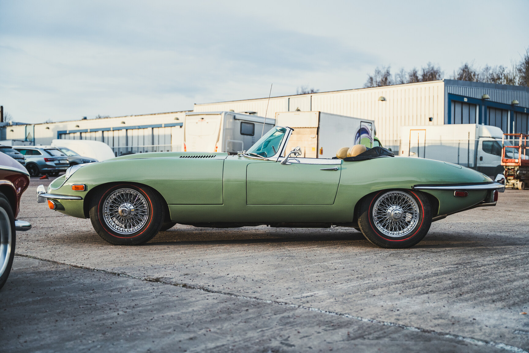 Aussenfoto 1970 Jaguar E-Type Roadster