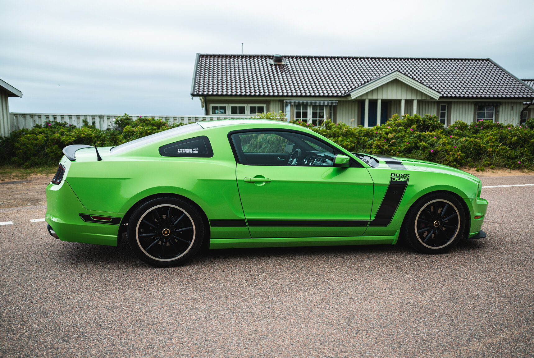 Exterior image of 2013 Ford Mustang Boss 302