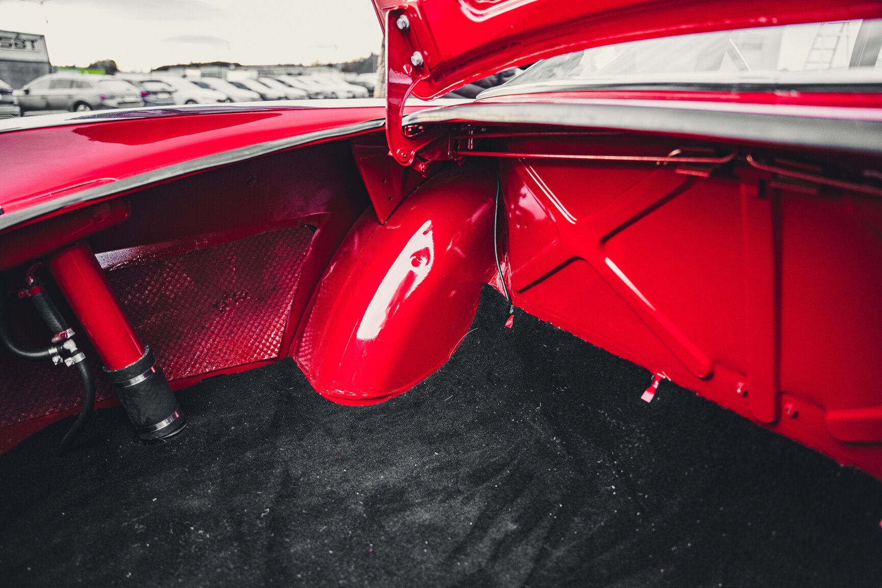 Interiörbild 1963 Volvo P1800 S