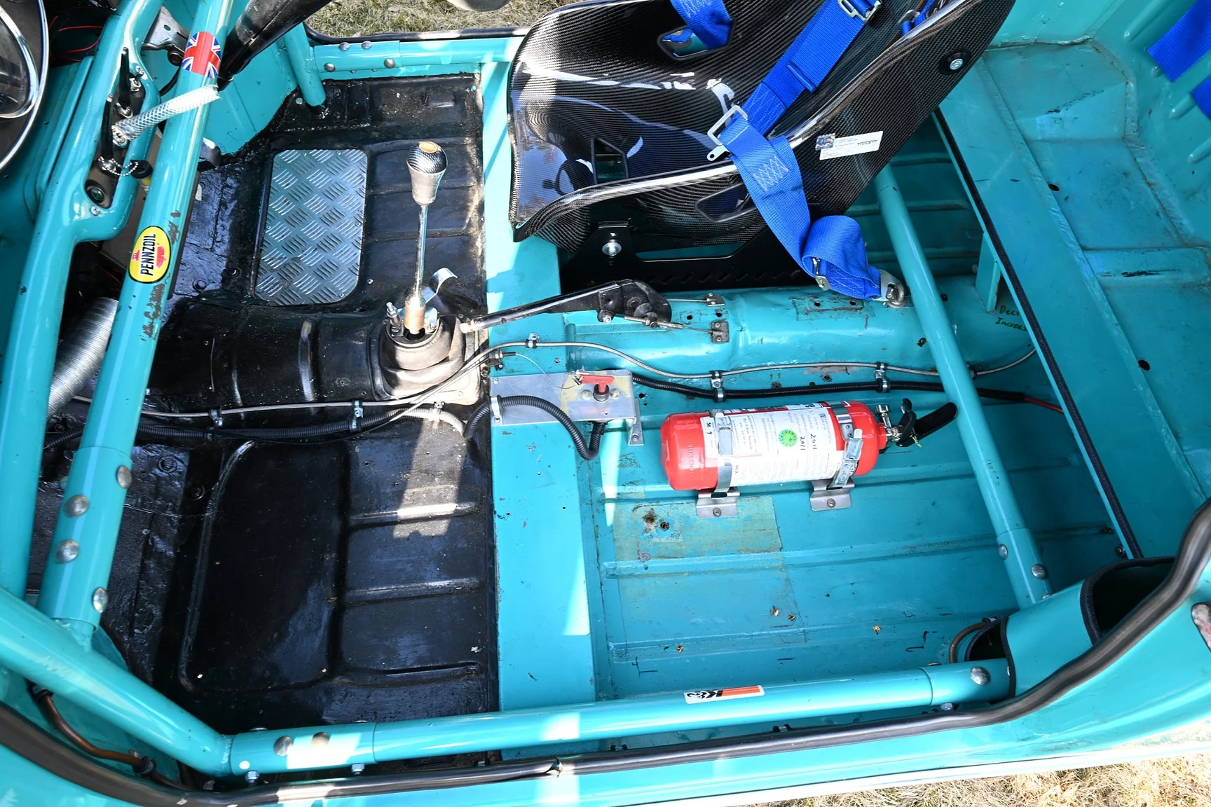 Interiörbild 1964 BMC  Cooper 970S (14)