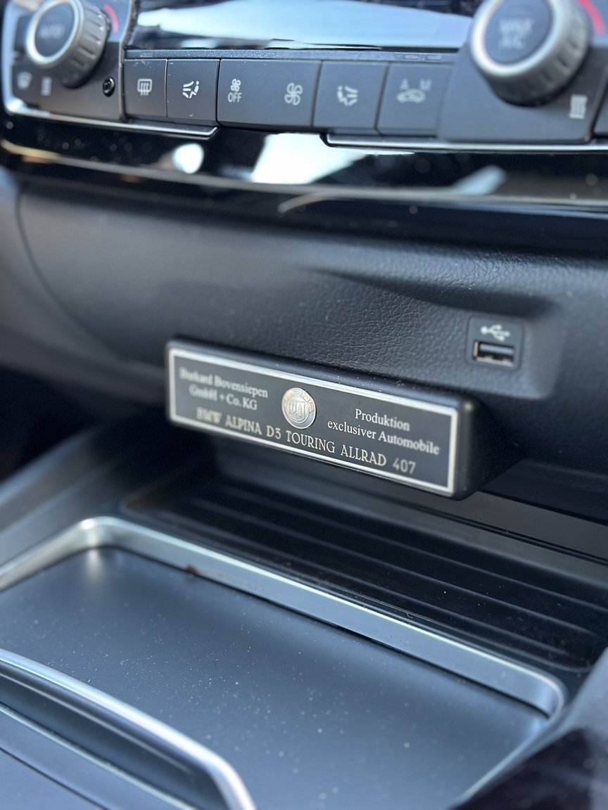 Interiörbild 2017 Alpina D3 Bi-Turbo Allrad