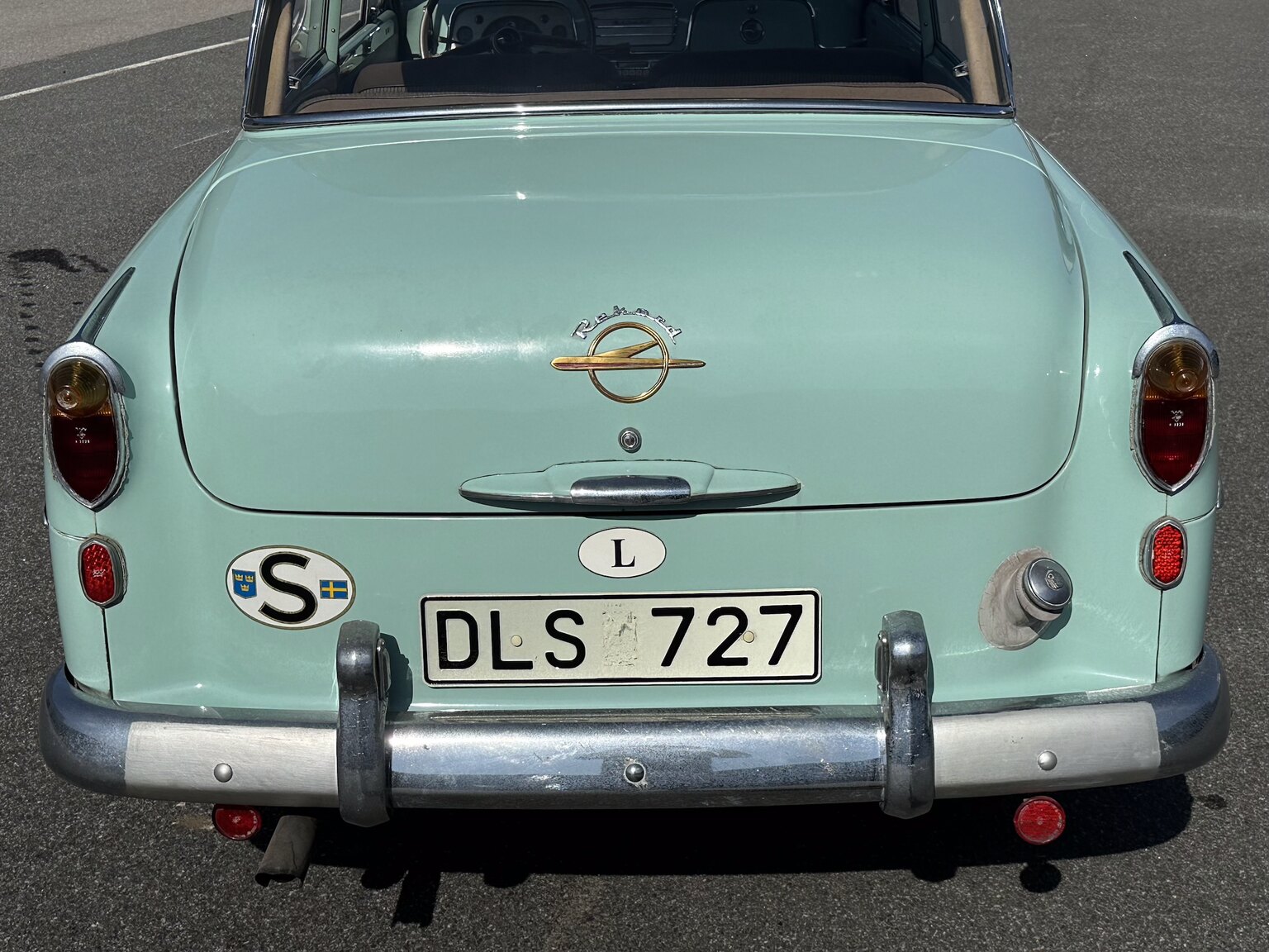 Exterior image of 1956 Opel Olympia Rekord