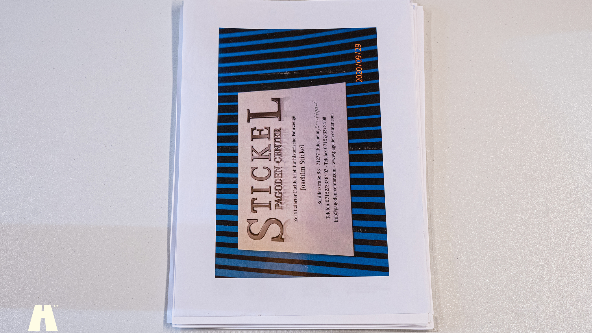 Dokumentation, 1970 Mercedes 280 SL Pagoda (2)