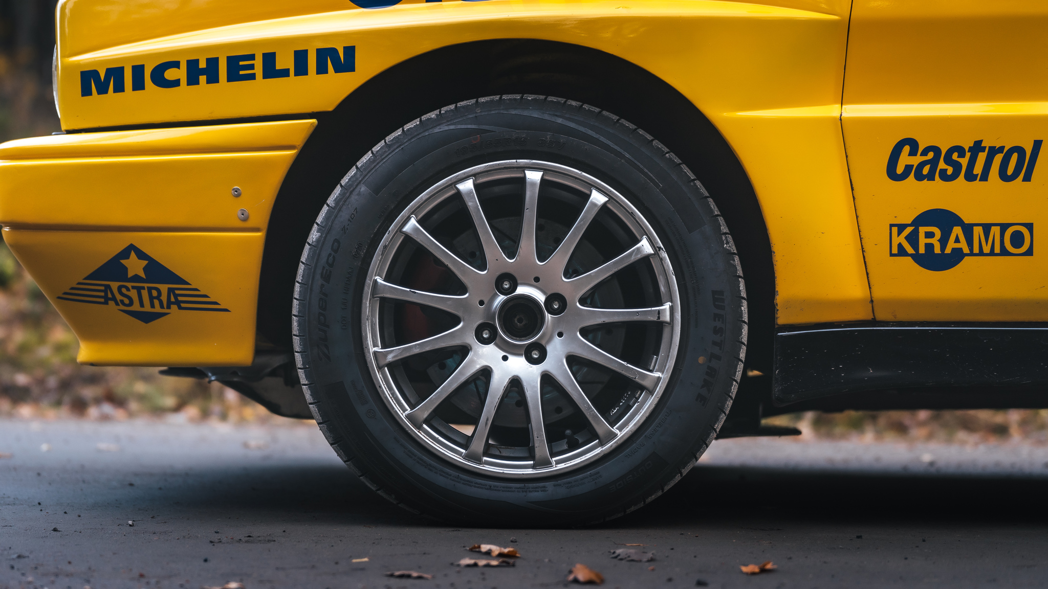 Exteriörbild på 1990 Lancia Delta Integrale 16V Per Eklund Replica