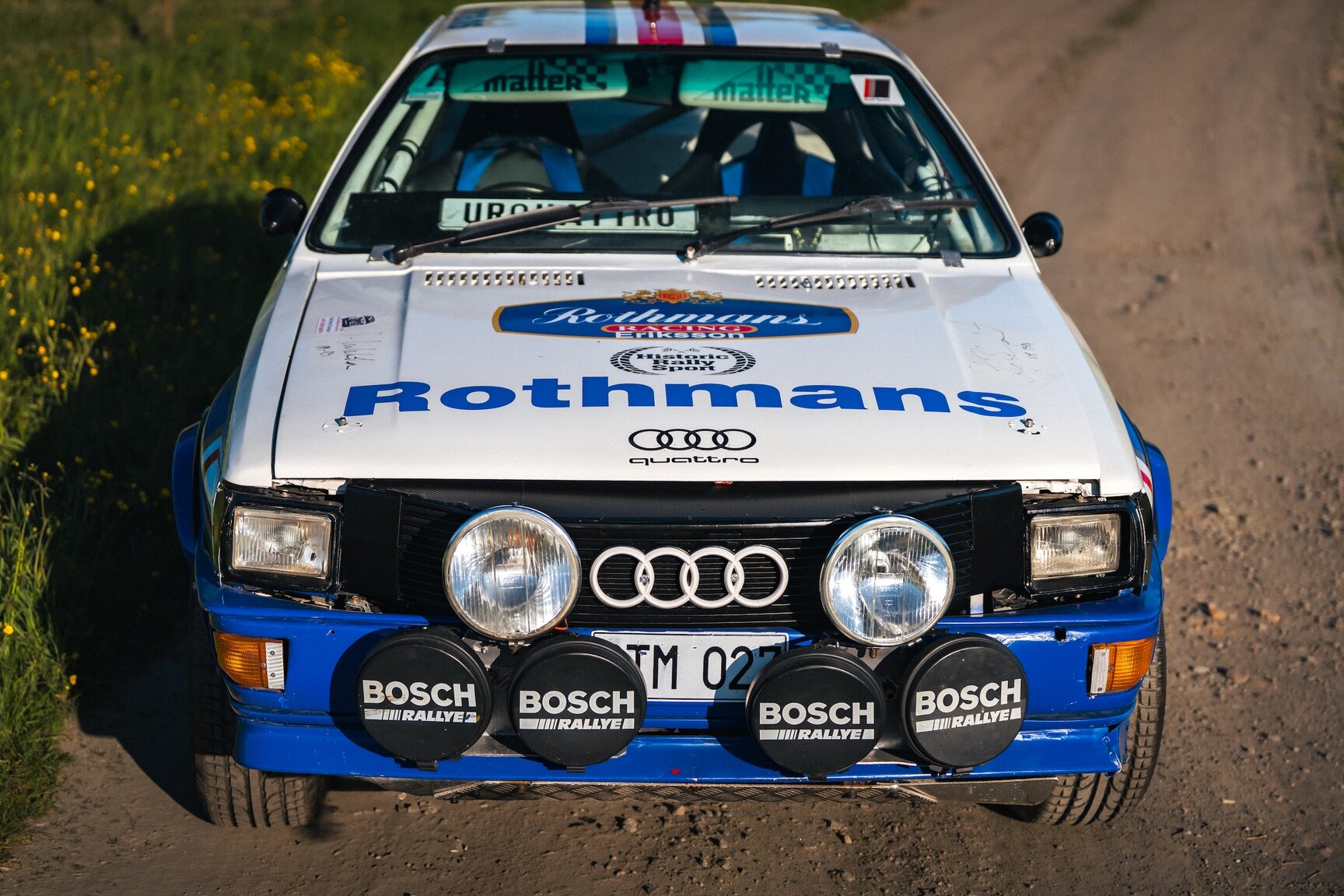 Exterior image of 1986 Audi Quattro Rally Replica