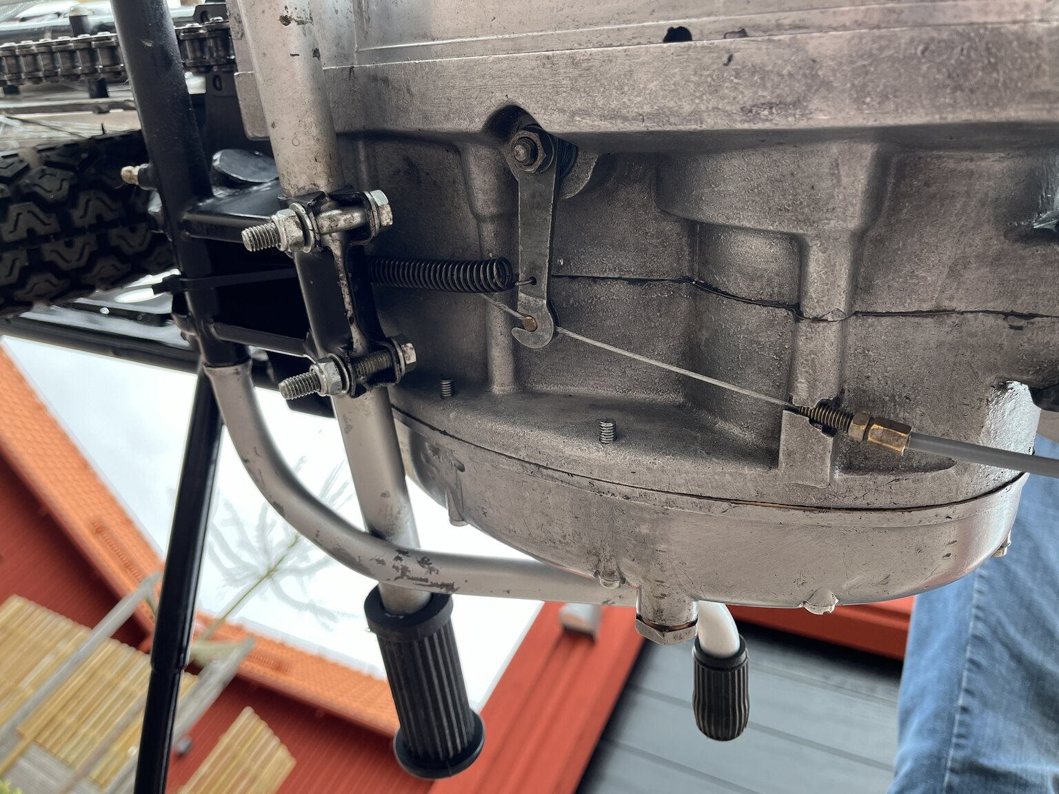 1958 Husqvarna 283 "Guldpilen", Mekanik