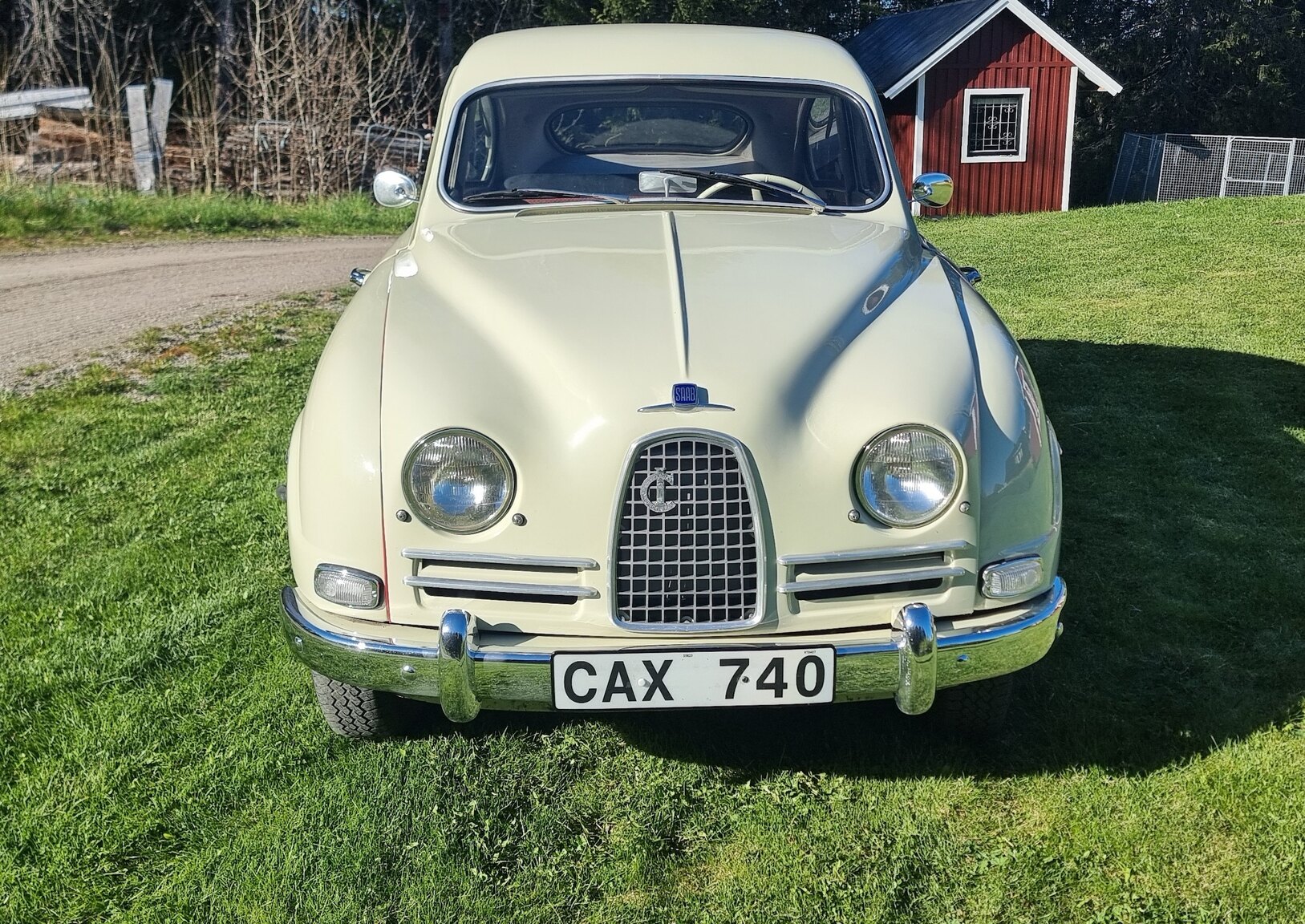 Aussenfoto 1959 SAAB 93B Deluxe