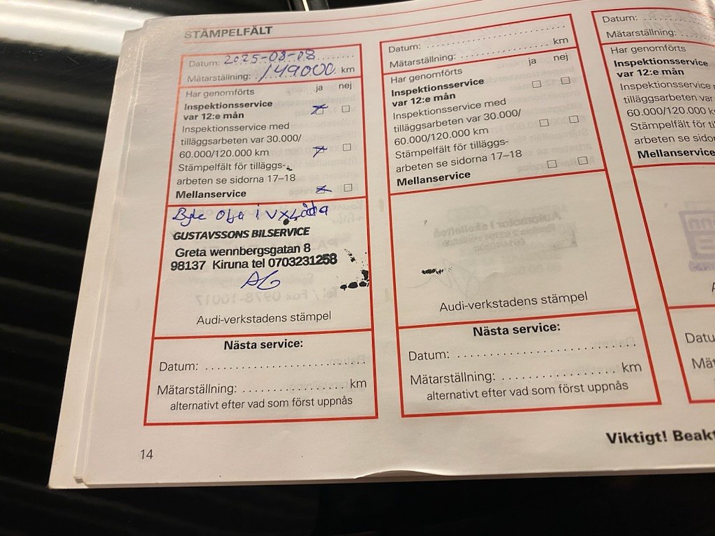 Documentation for 1999 Audi S8 4.2 quattro (1)