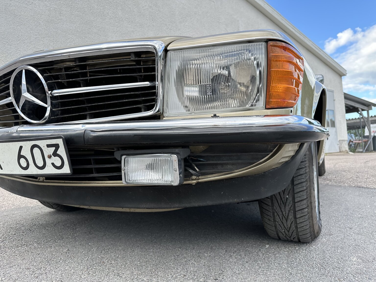 Aussenfoto 1974 Mercedes benz 450 SL